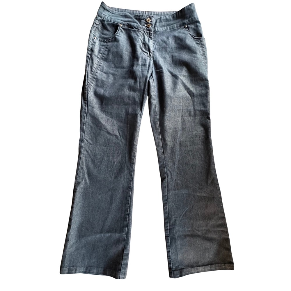 Christopher & Banks Denim Pants Womens 4 Indigo Excellent Stretch Bootcut